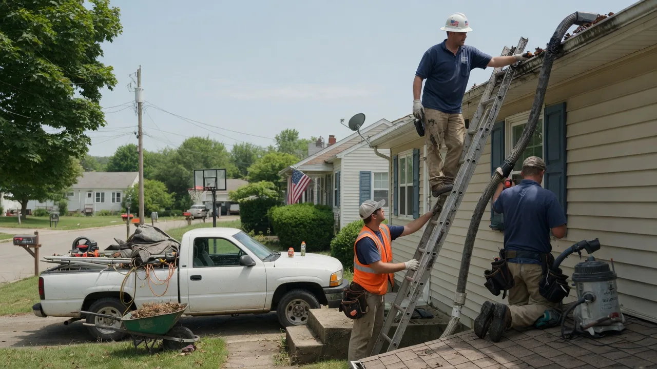 Gutter Installation in New Straitsville, OH near me